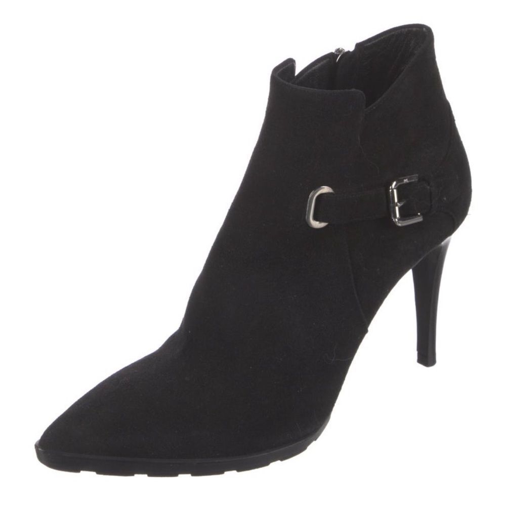 Ralph Lauren Suede Heeled Boots - Picture 2 of 4